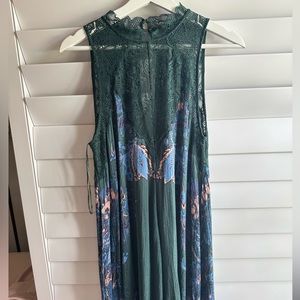Free People Floral Mini Dress